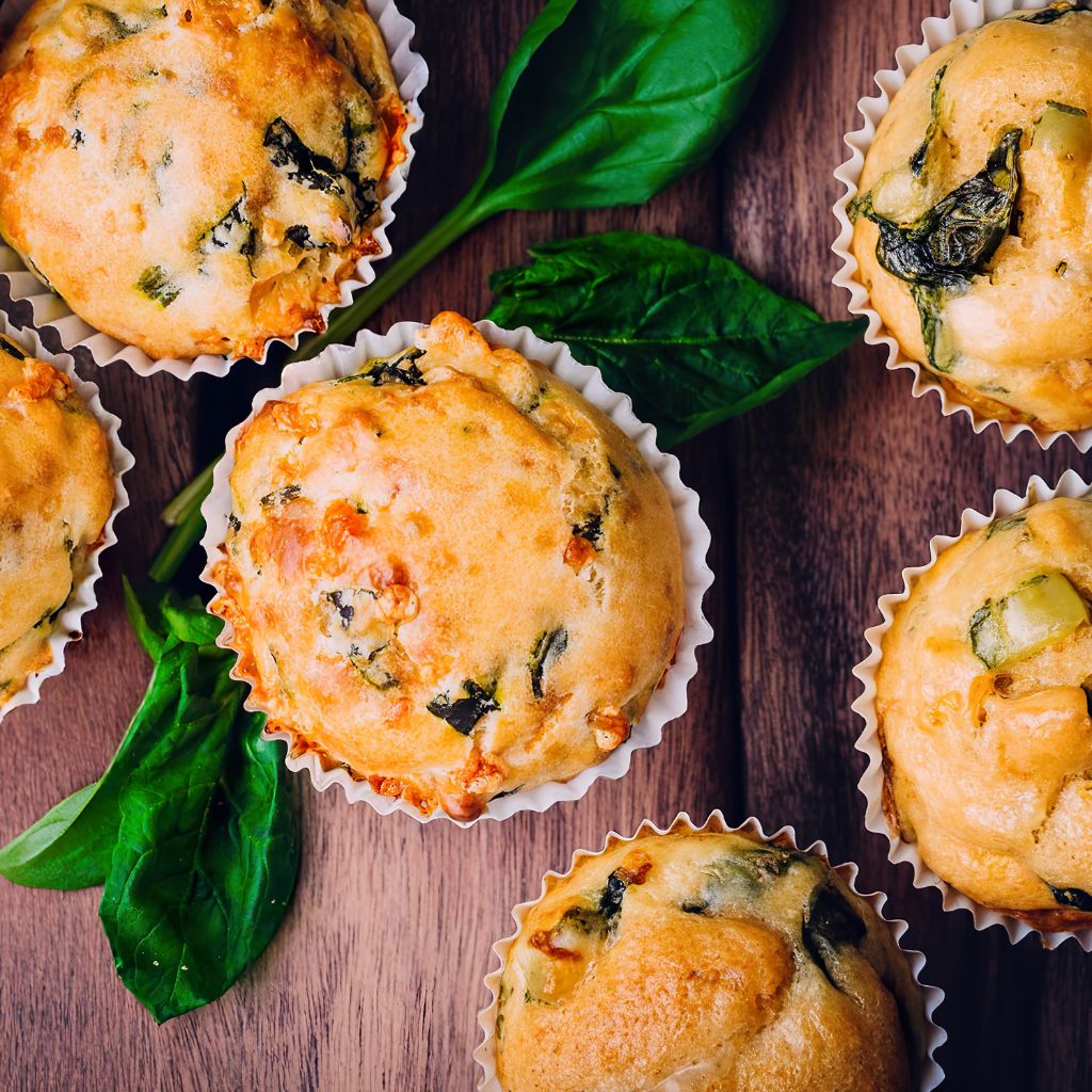 Muffins de Legumes e Atum
