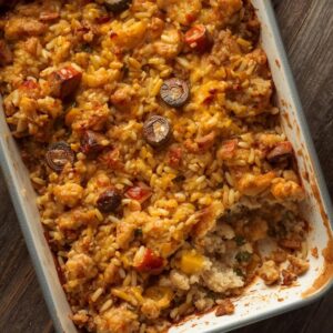 Arroz de Soja no Forno